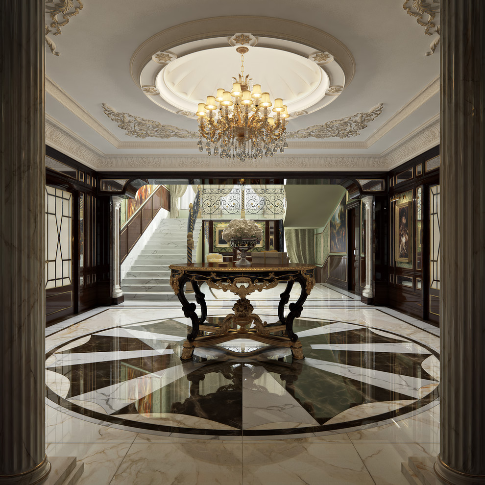 Холл в классическом стиле