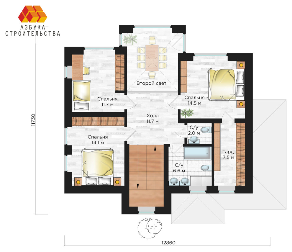 Проект дома Рапсодия
