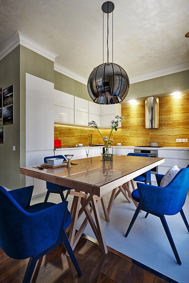 ДИЗАЙН ИНТЕРЬЕРА КВАРТИРЫ 80 КВ.М. В ЖК "ВОЛЖСКАЯ РИВЬЕРА"