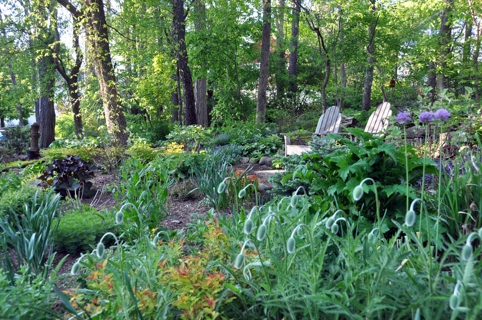 This is an example of a rustic garden in New York.