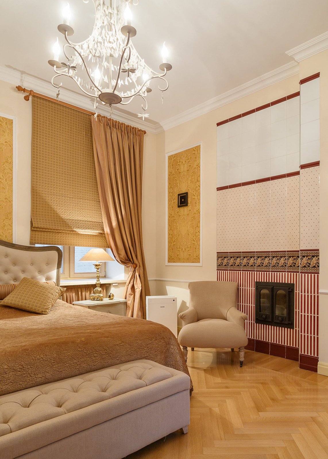 Элегантная квартира в старом московском переулке.