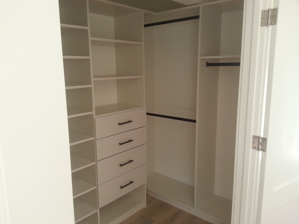 Master in Textured White - Contemporary - Closet - San Francisco - by ...