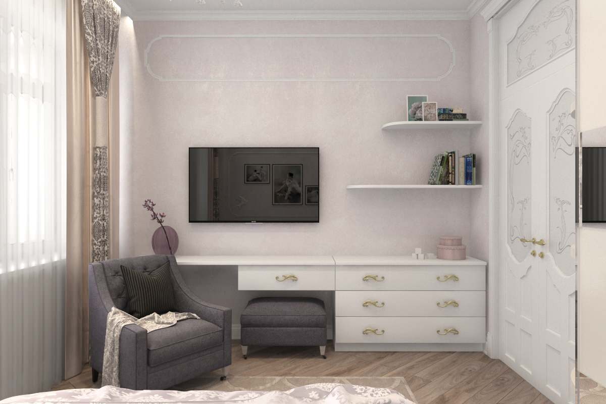 Дизайн-проект квартиры по ул. Серышева