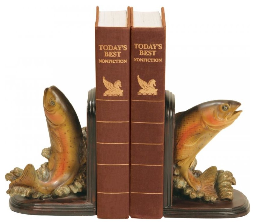 Elk Lighting Fresh Catch Trout Bookends - 91-4653