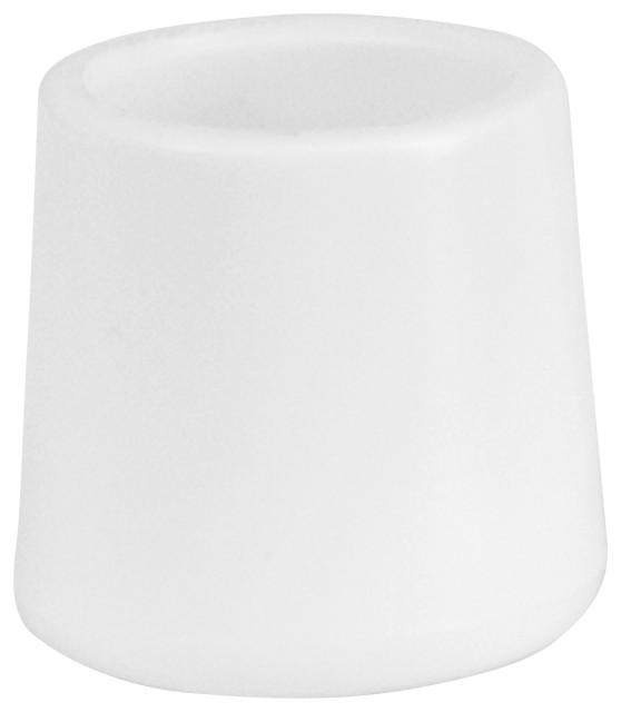 White Replacement Foot Cap for Plastic Folding Chairs Furniture Floor