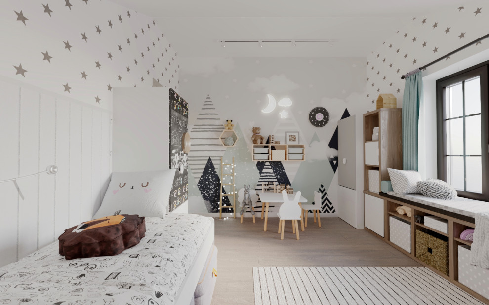 Детская в скандинавском стиле