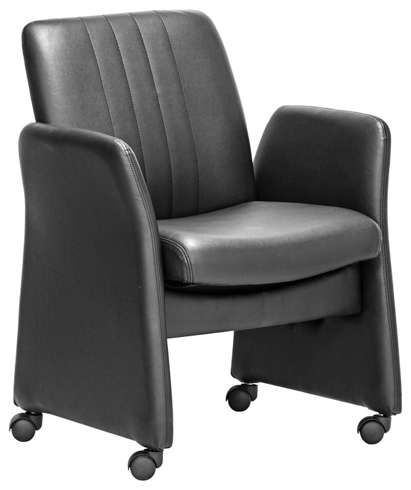 Zuo Colonel Steel Black Conference Chair