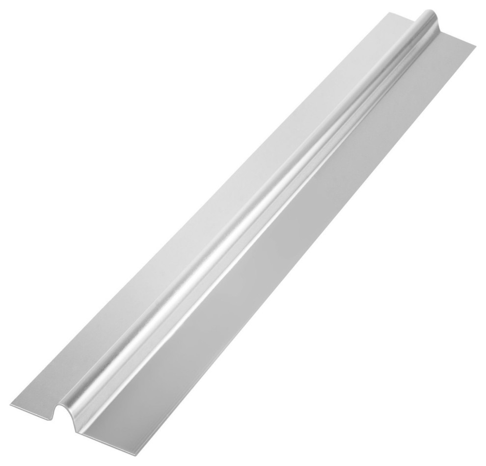 100, 4' Aluminum Radiant Floor Heat Transfer Plates For 1/2" Pex Tubing