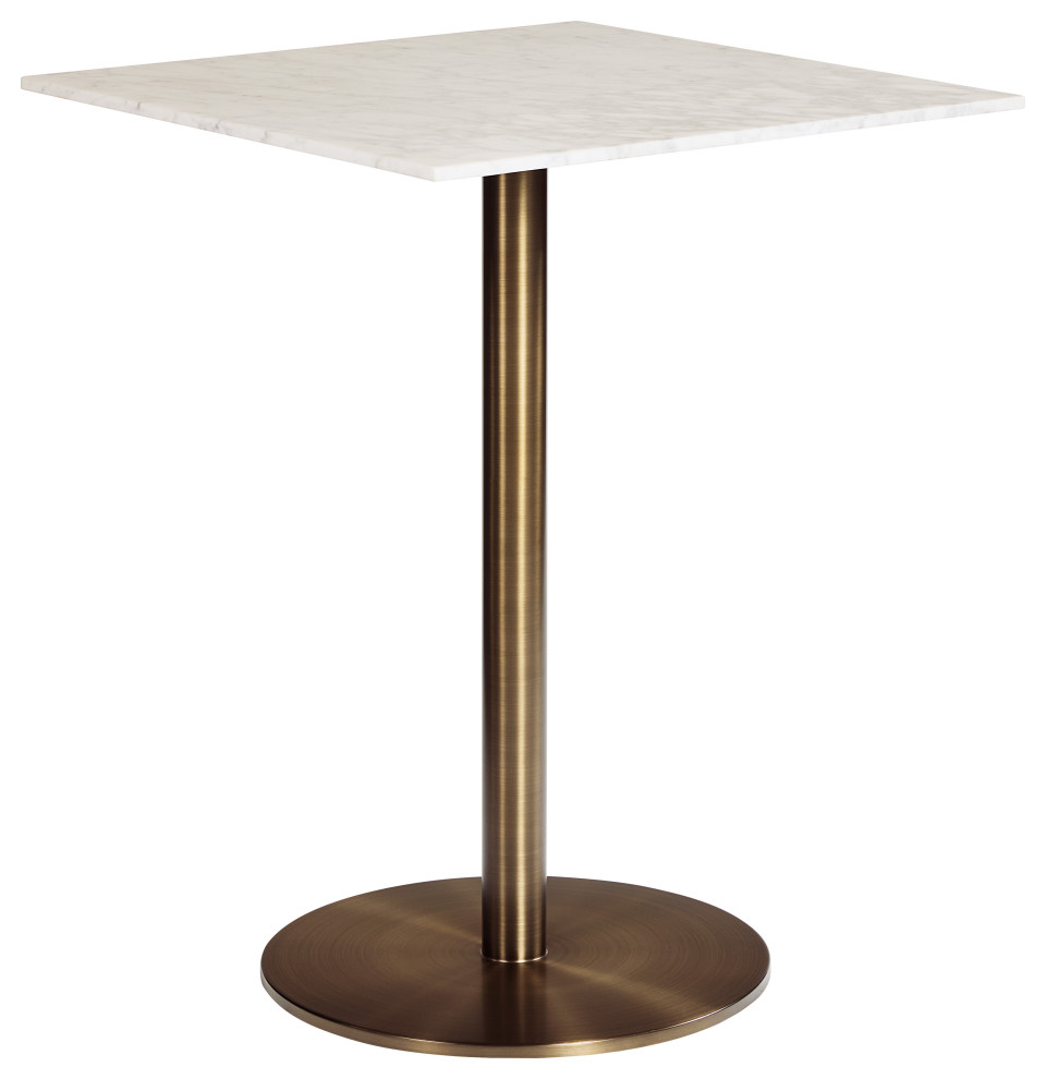 Enco Bar Table Square Contemporary Indoor Pub And Bistro Tables
