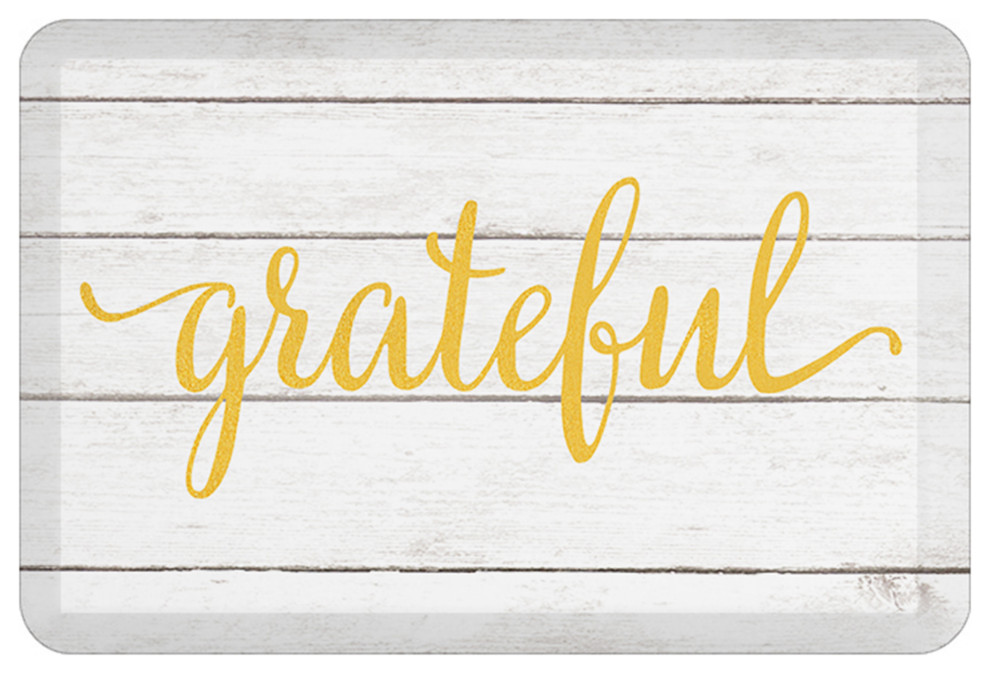 Grateful Kitchen Mat Contemporary Kitchen Mats by Laural Home Houzz