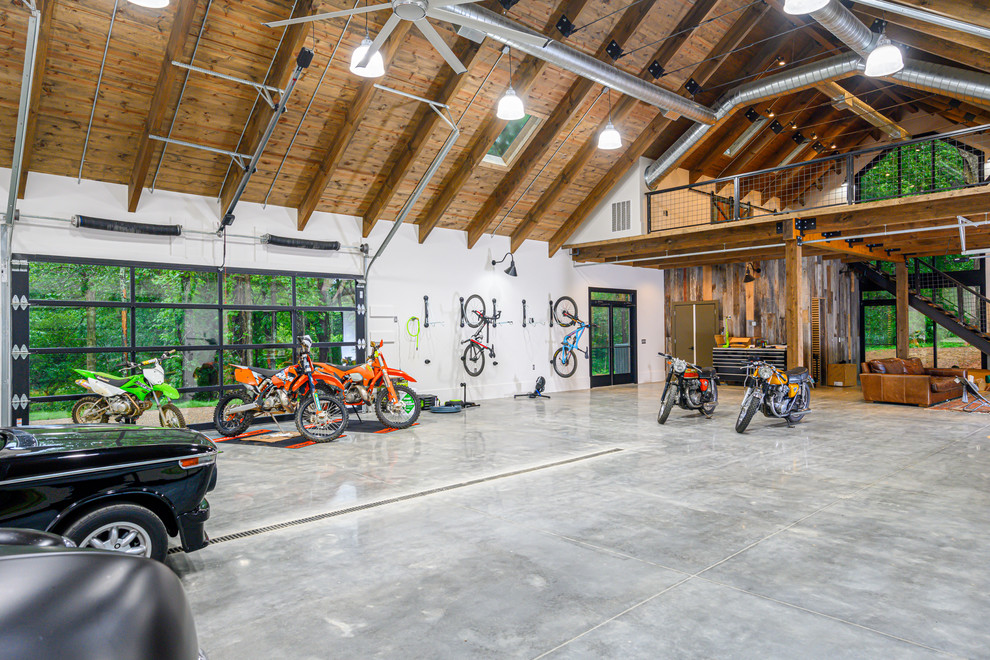 This is an example of an expansive industrial detached four-car workshop in Other.