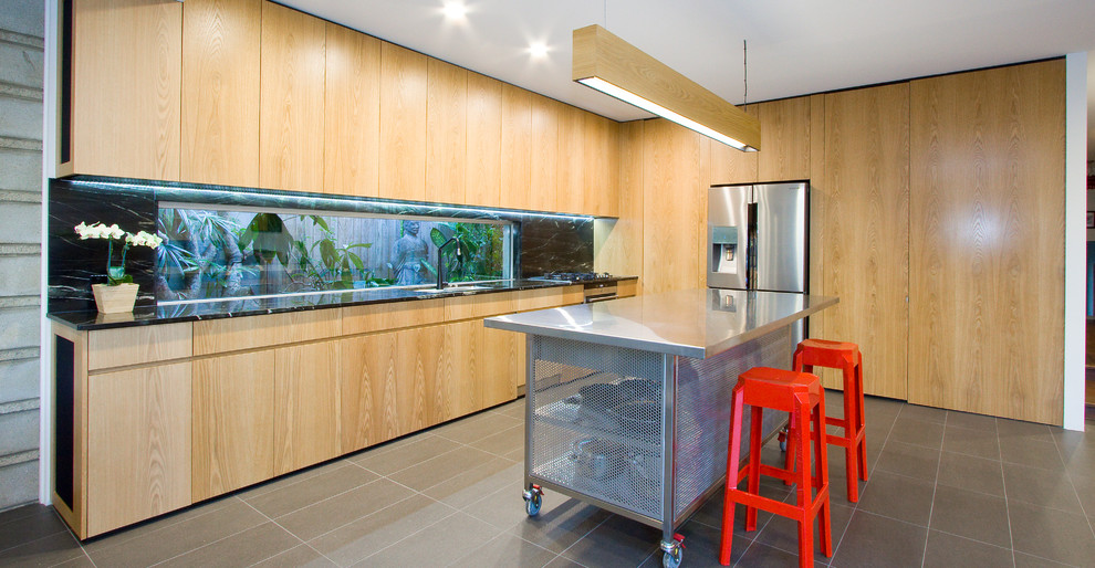 Photo of a contemporary kitchen in Sunshine Coast.
