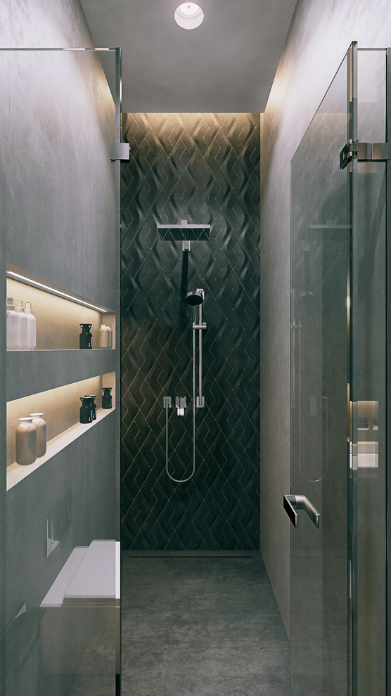 Квартира в современном стиле с элементами Хай-Тек