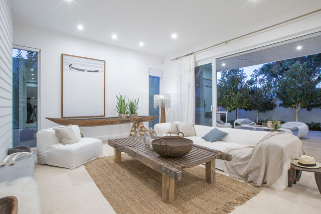 Cottesloe Residence maritim-vardagsrum