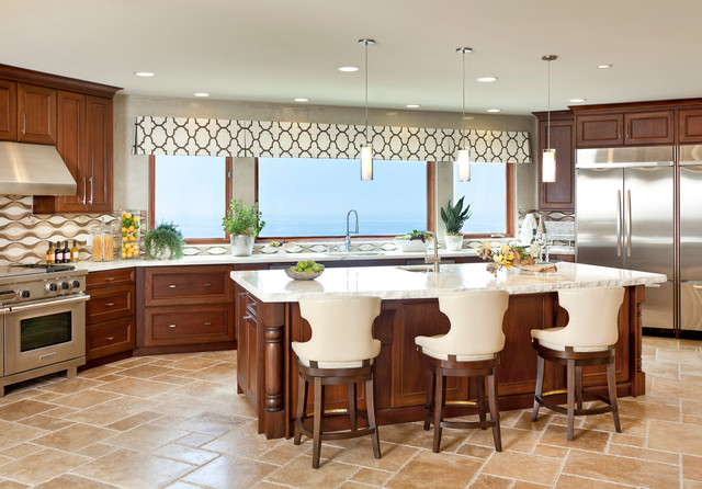 Laguna Beach Kitchen transitional-kitchen