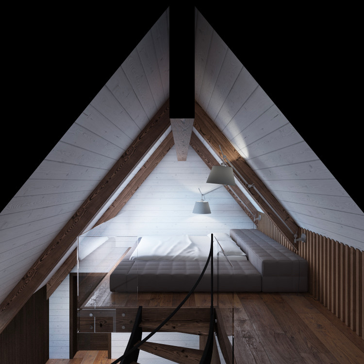 3D #МансардаНадГаражом