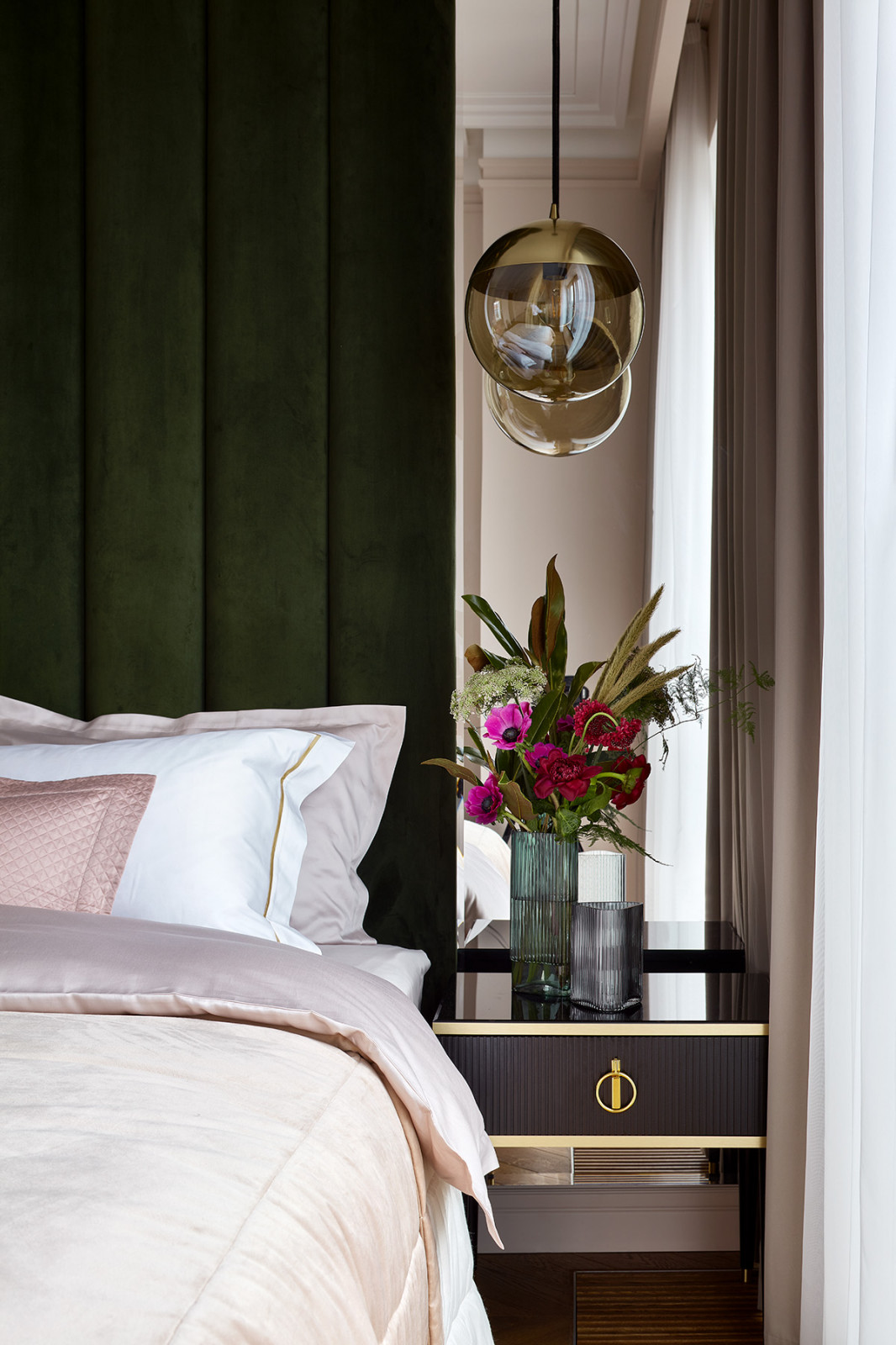 Современный ар деко для молодой семьи