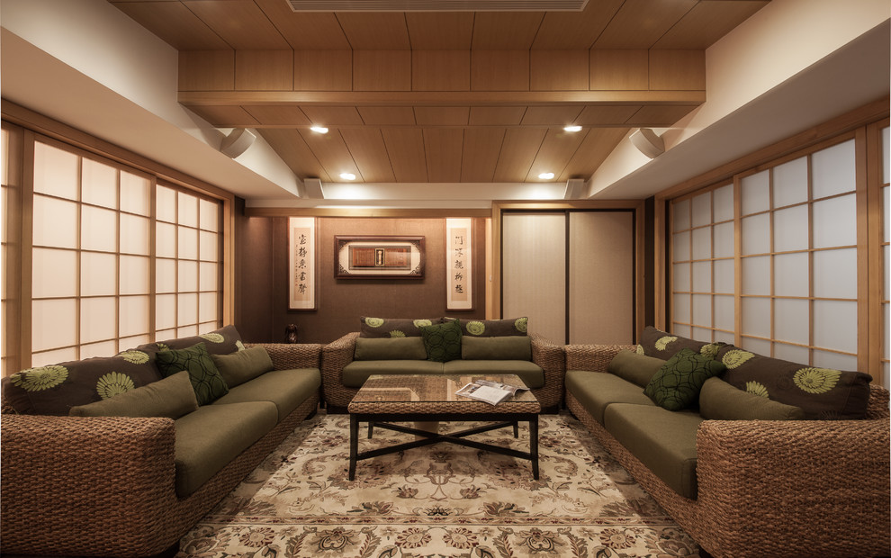 Inspiration for an asian home theatre in Other.