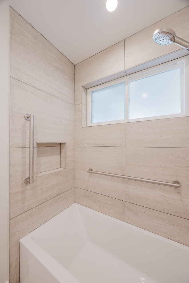 Linear Modern Two Toned Greyscale