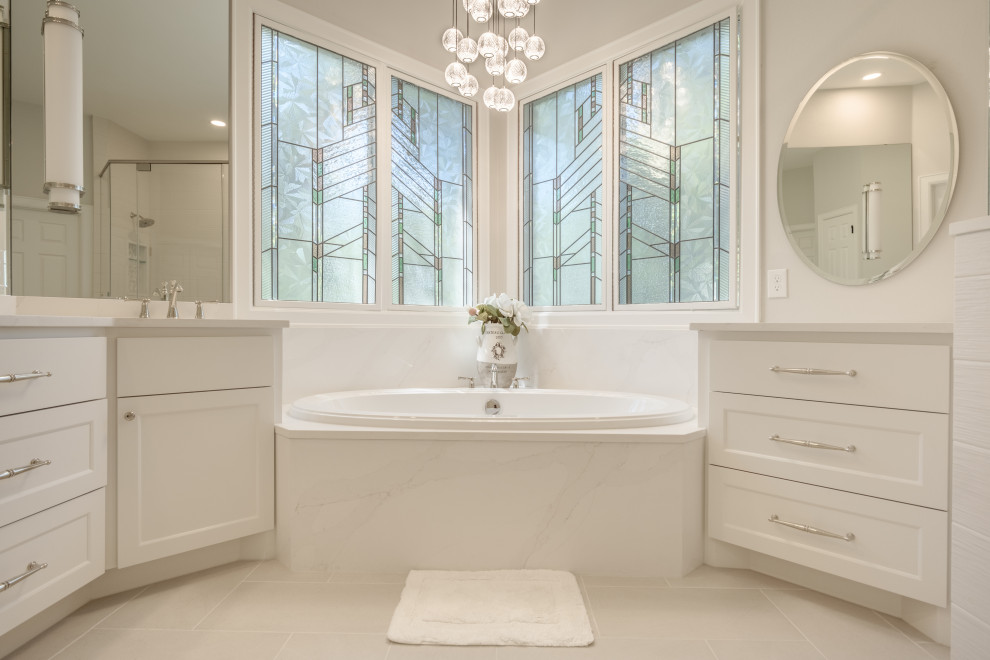 Bathroom - transitional bathroom idea in Austin
