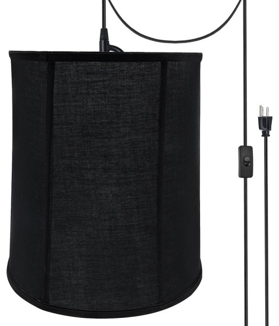 Aspen Creative 7503821, 1Light PlugIn Swag Light Conversion Kit