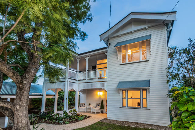 Bulimba Queenslander klassisk-hus-og-facade