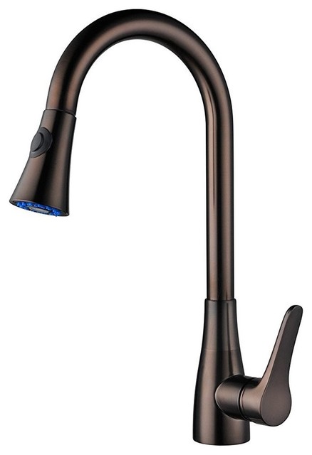 Mora Deck Mounted Kitchen Sink Faucet With Pull Down Sprayer