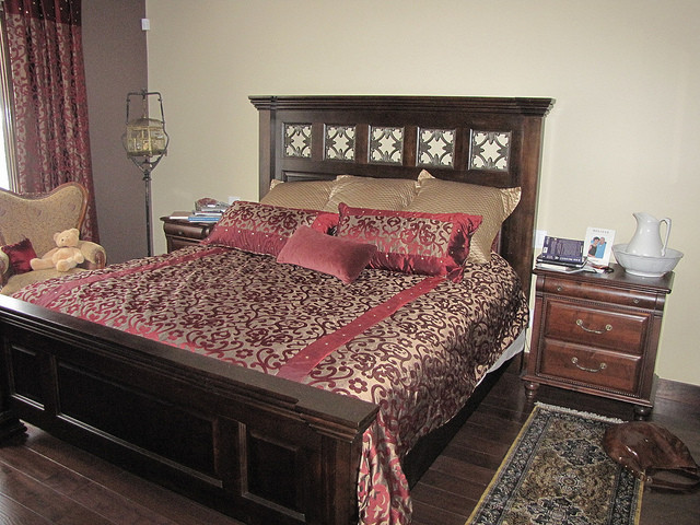 Inspiration for a transitional bedroom remodel in Calgary