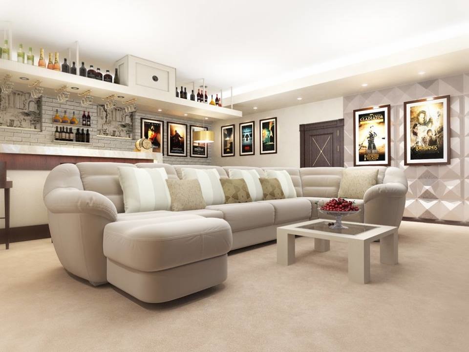 Дизайн-проект домашнего кинотеатра