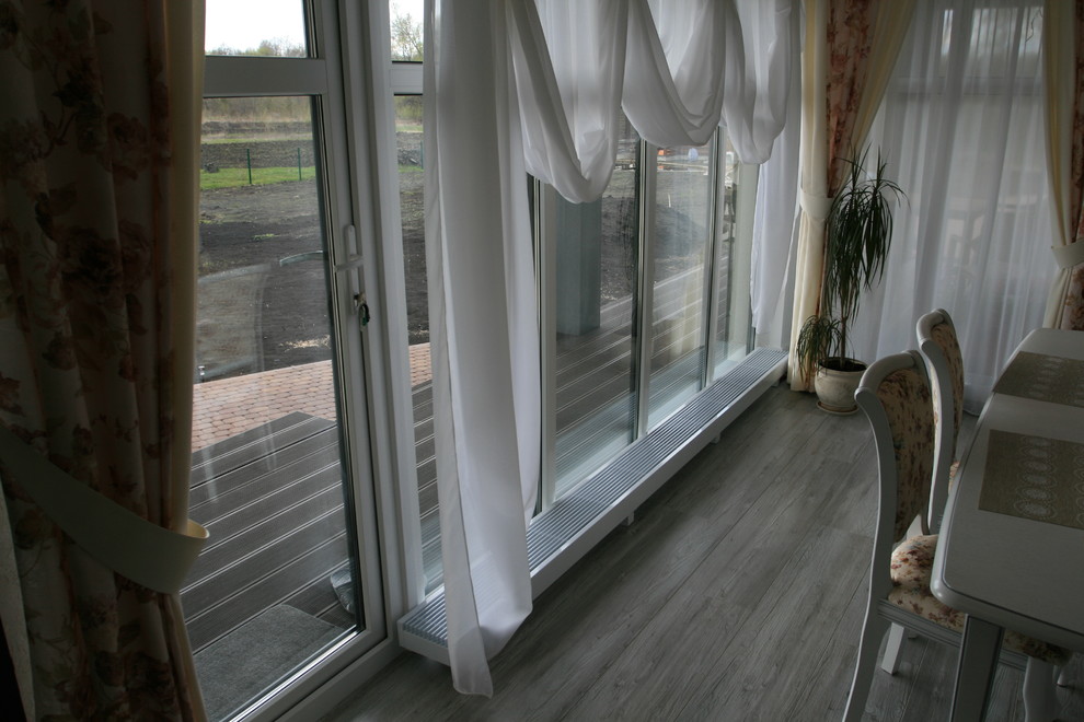 Коттедж - напольные конвекторы itermic ITF высотой от 8 см