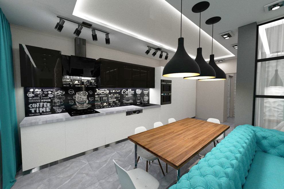 Гостинная в стиле ЛОФТ