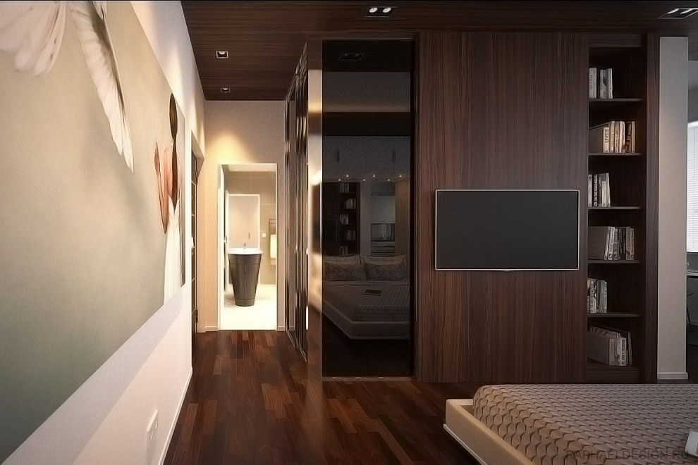 Интерьер однокомнатной квартиры