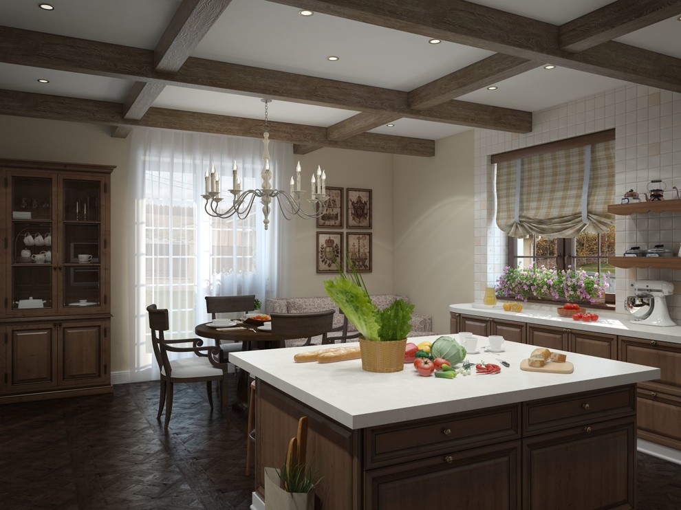 Деревенский стиль в поселке "Петровские аллеи"