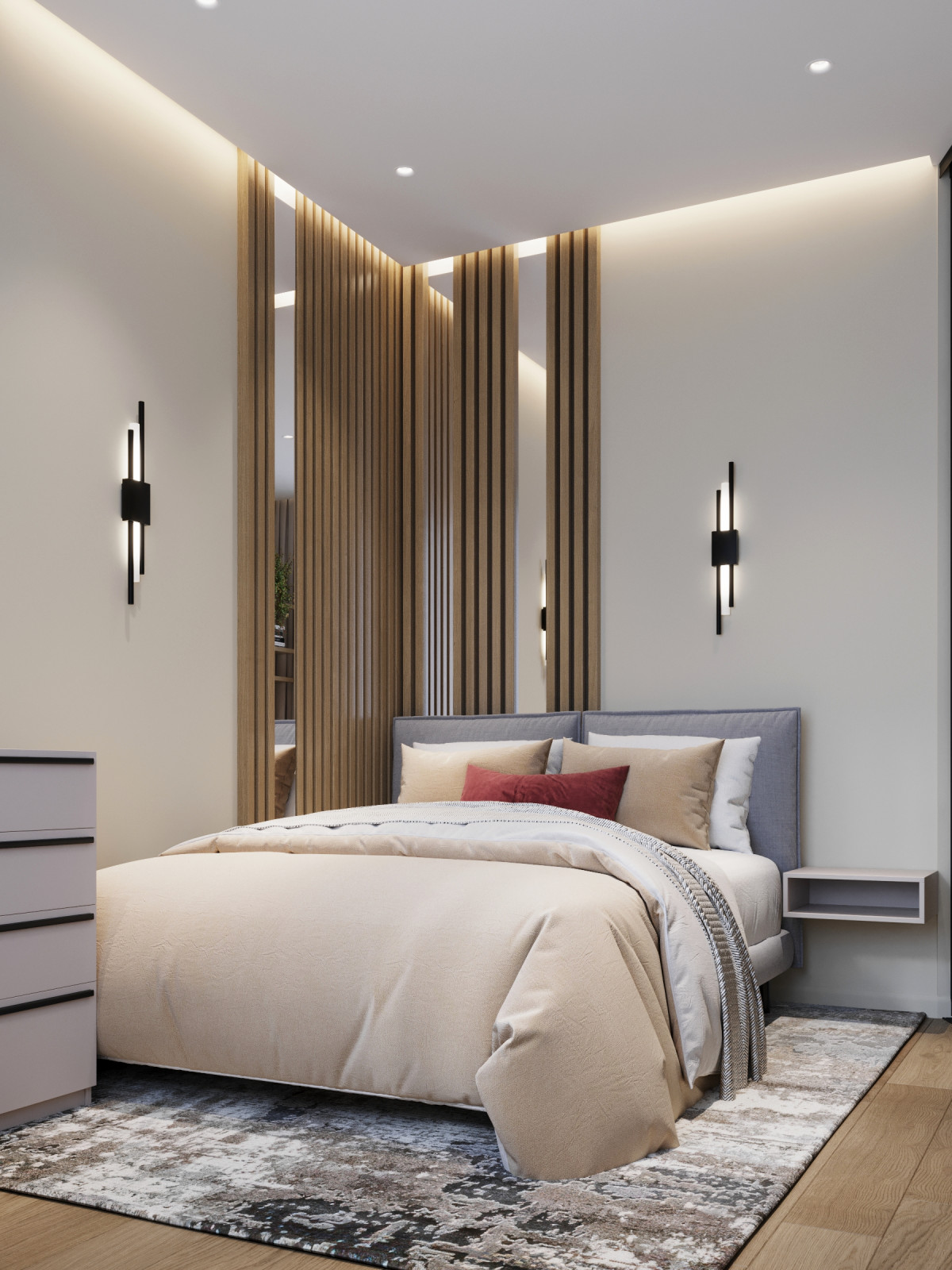 Однокомнатная квартира в современном стиле