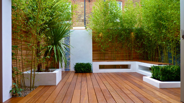 LONDON - Parsons Green contemporary-deck