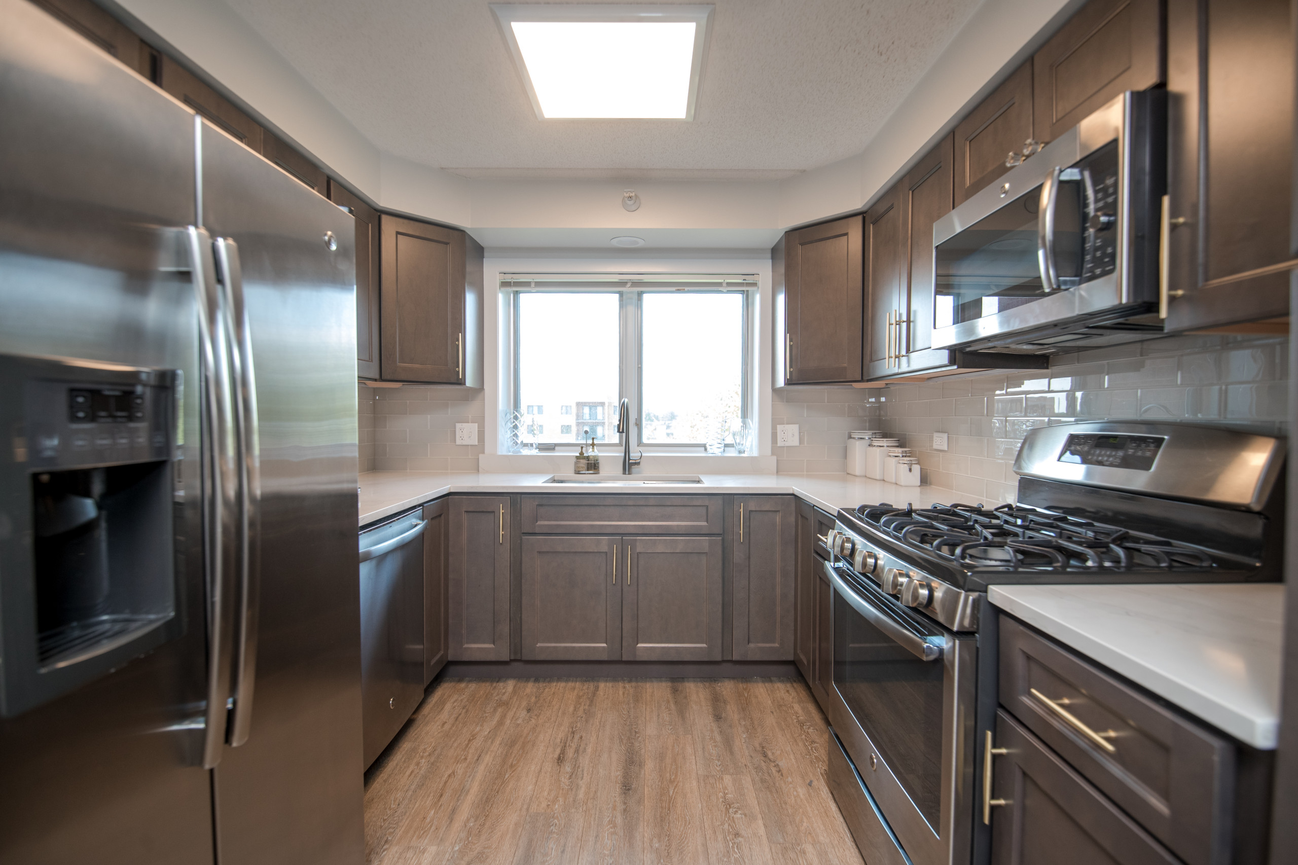 The penthouse renovation