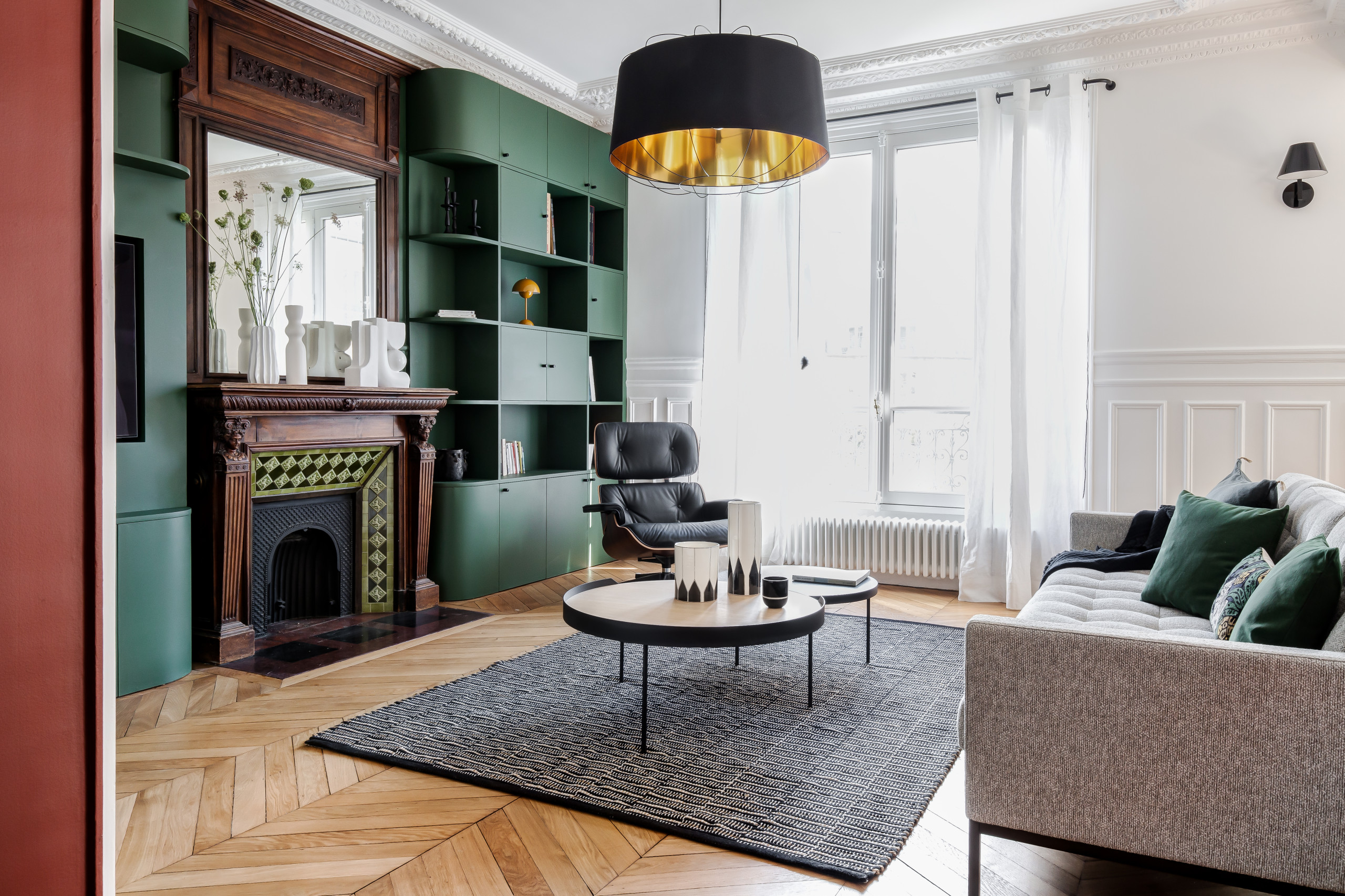 Transformation d'un appartement haussmannien de 120m²