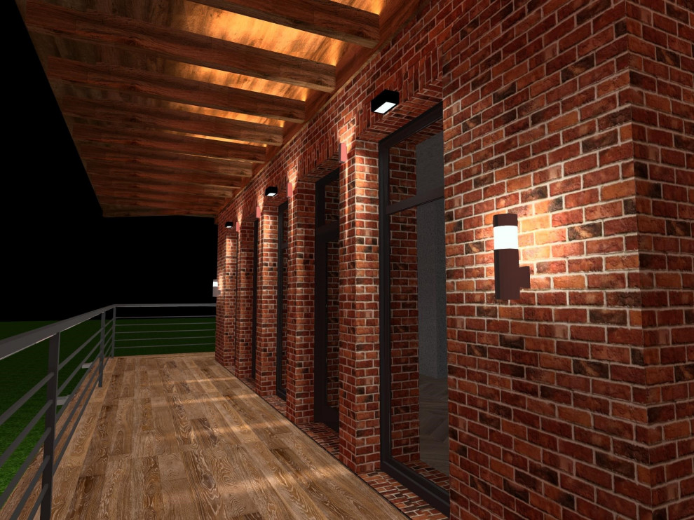 Освещение загородного дома