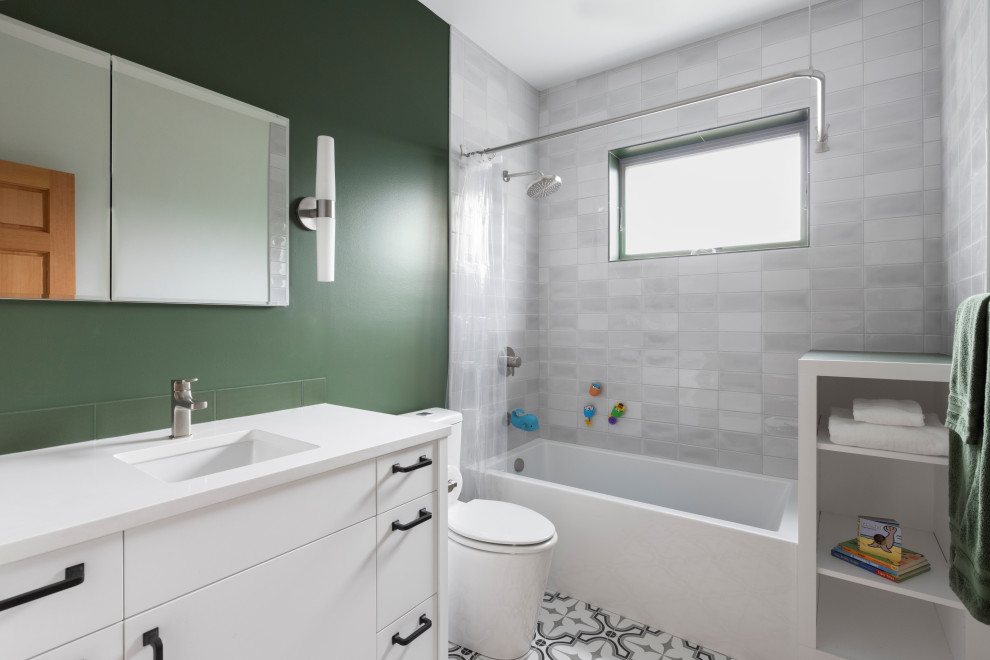 Ballard SecondStory Addition Bathroom Seattle by Jackson Design