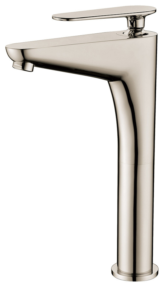 Dawn Single-Lever Tall Vessel Faucet, Brushed Nickel