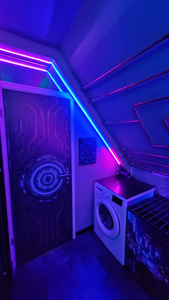 Salle de bain CYBER punk