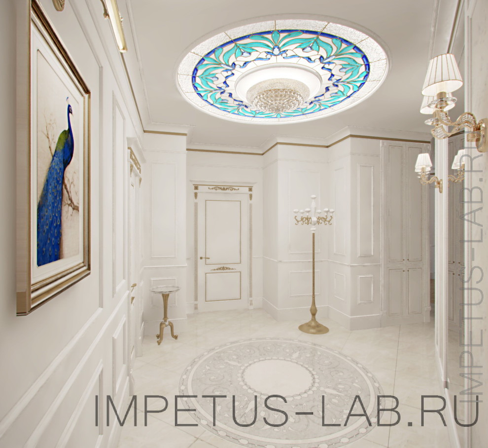 Проект квартиры в классическом стиле