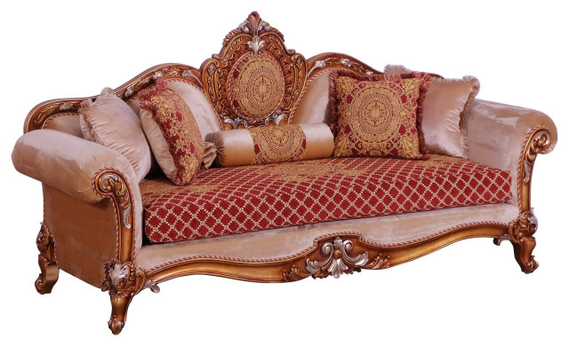 European Furniture Luxury Raffaello Iii Sofa Victorian Sofas