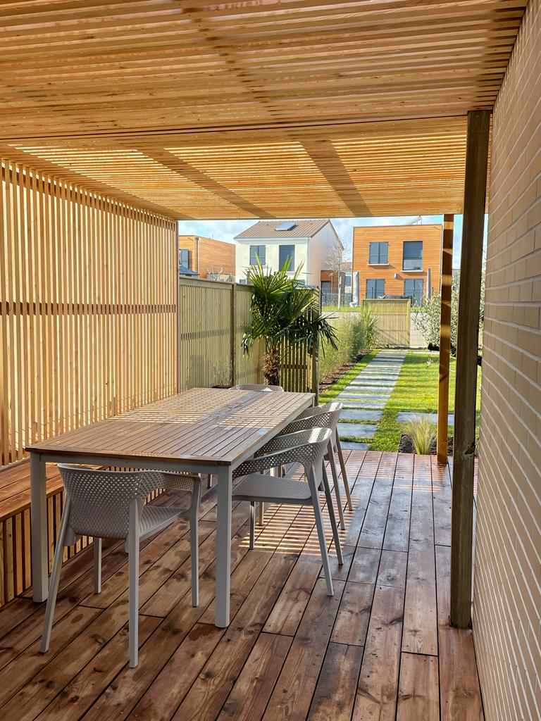 Alliance parfaite entre bois & Végétal