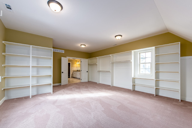Transitional home design photo in Columbus