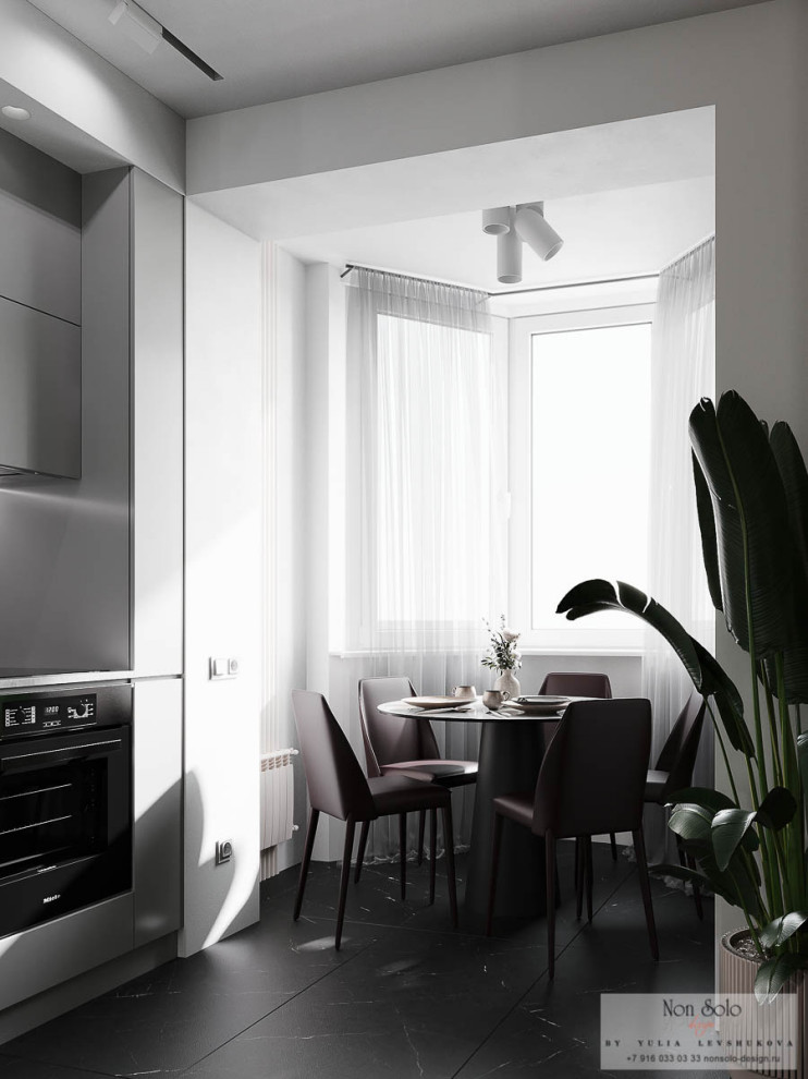 Дизайн квартиры для адвоката 54 м2, ул. Люсиновская, г. Москва