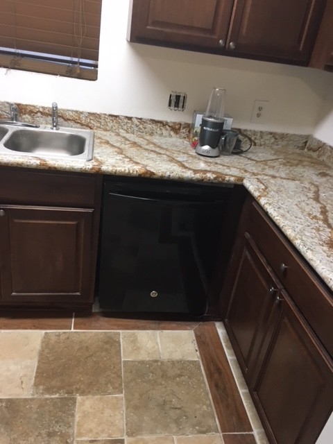 Water Damaged Traditional Kitchen