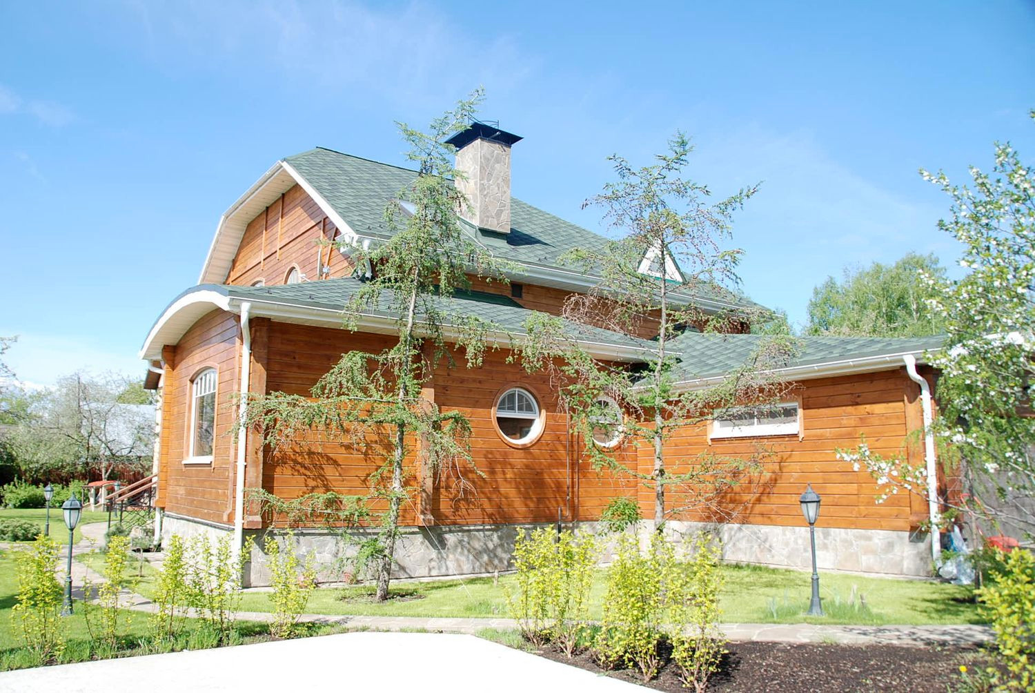 Дома из клееного бруса