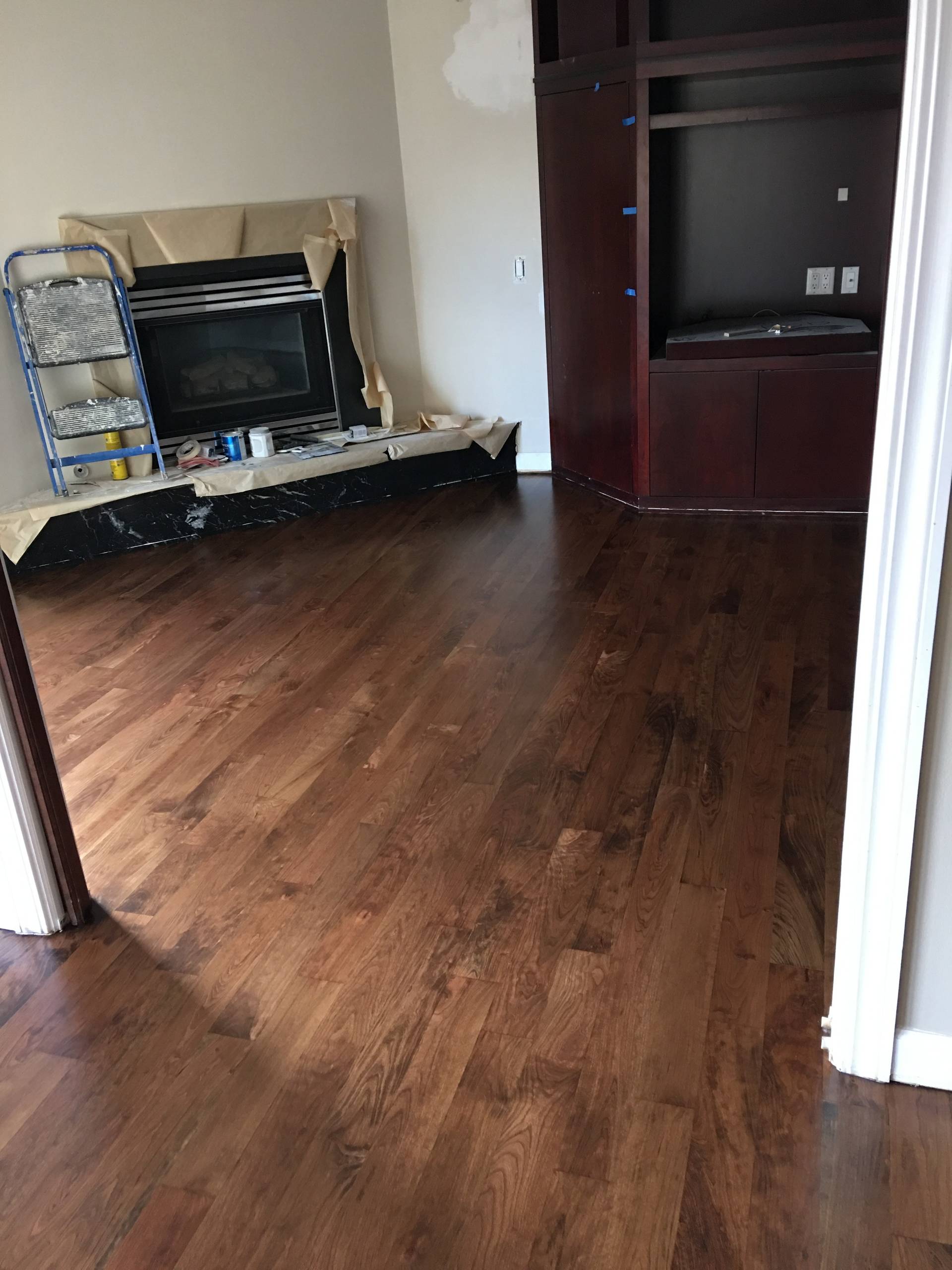 Oxbow Lake Hardwood Flooring and Windows