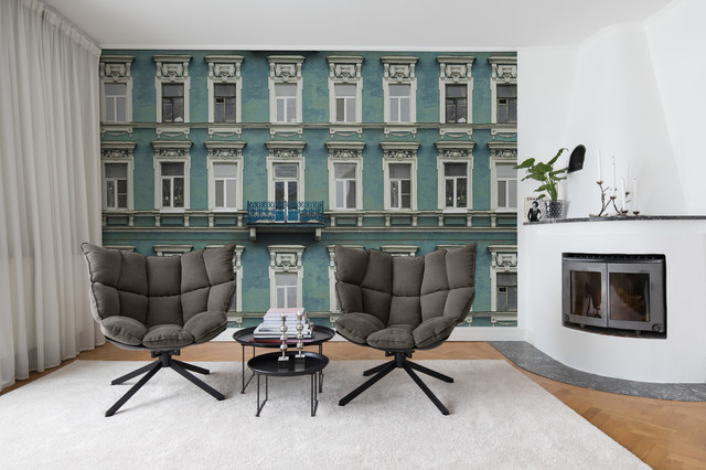 Strada Azul modern-living-room